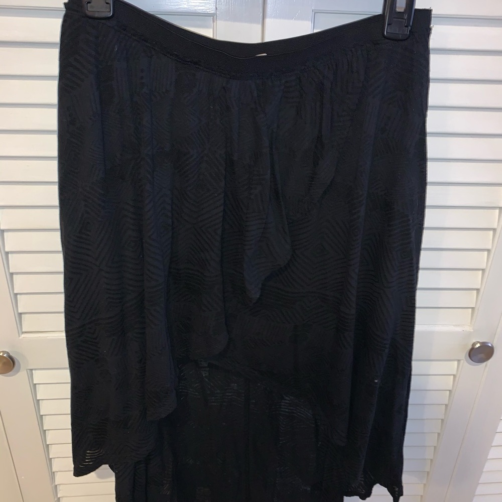 Black Flowy Skirt
